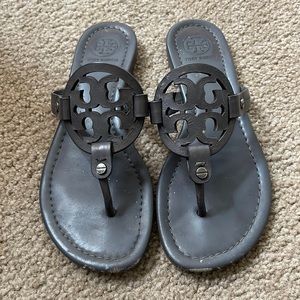 Authentic Tory Burch Miller sandals.